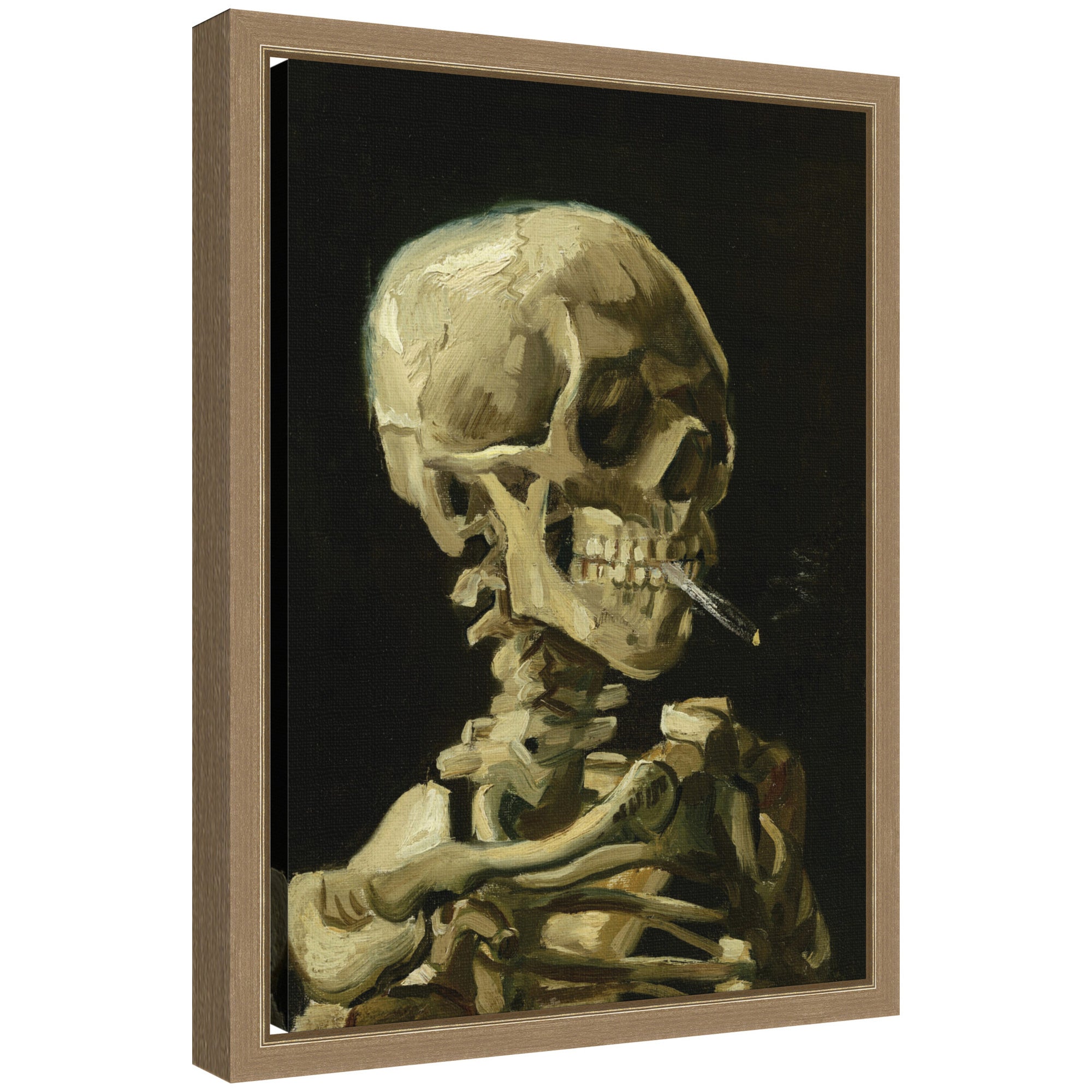 Framed Canvas 10x13 Sylvie Dark Gold 1