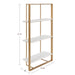 Accent Shelf 15x32 White Gold 2