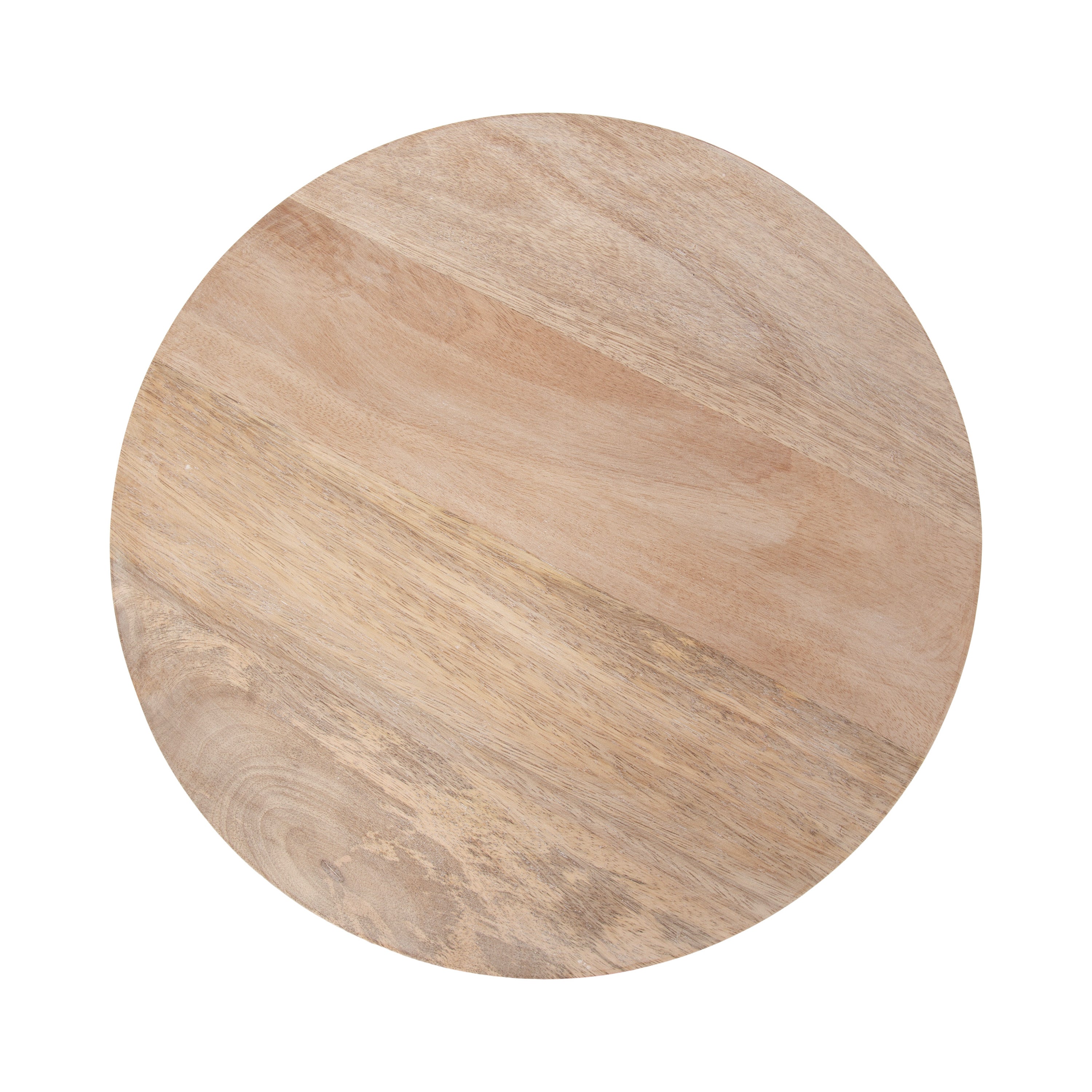 Side Table Natural Beige 14x14x20 4