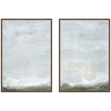 Art Set 2 Piece Set 23x33 Sylvie Walnut 1