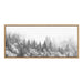 Framed Canvas Sylvie Natural 18x40 1