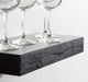 Floating Shelf 2 Piece 18 Inch Black 8