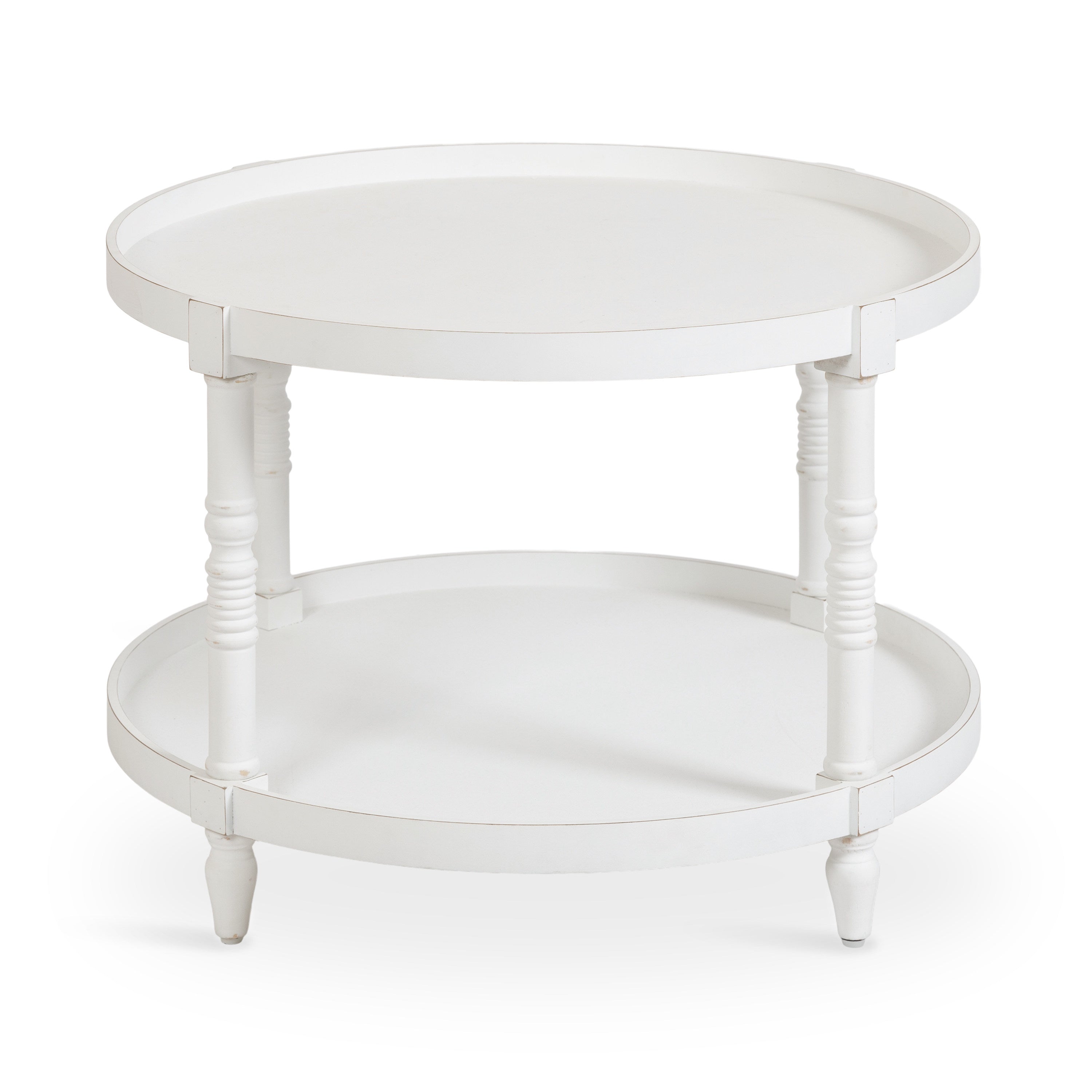 Coffee Table 29x29x21 White 5