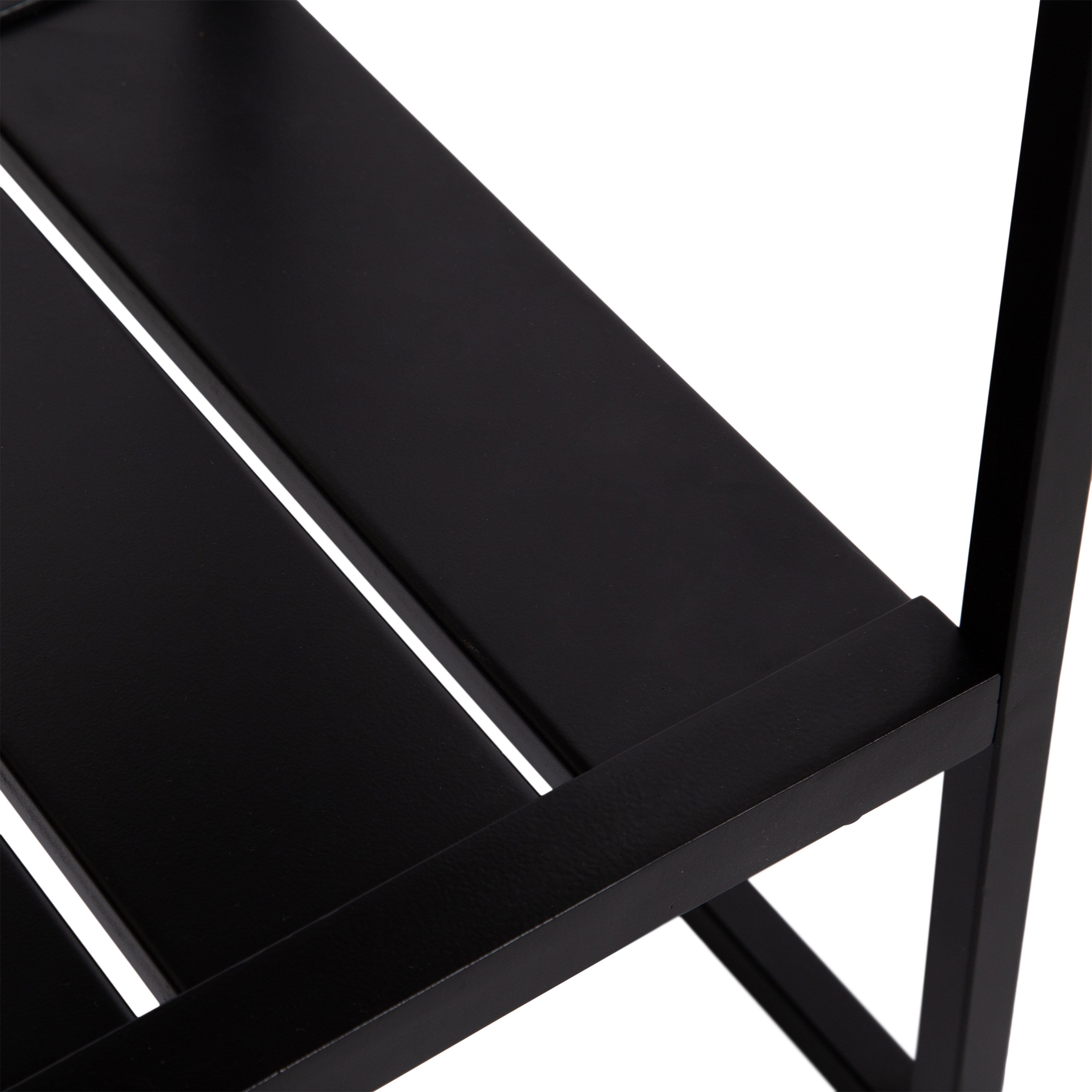 Console Table Black Natural 36x13x31 4