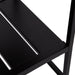 Console Table Black Natural 36x13x31 4