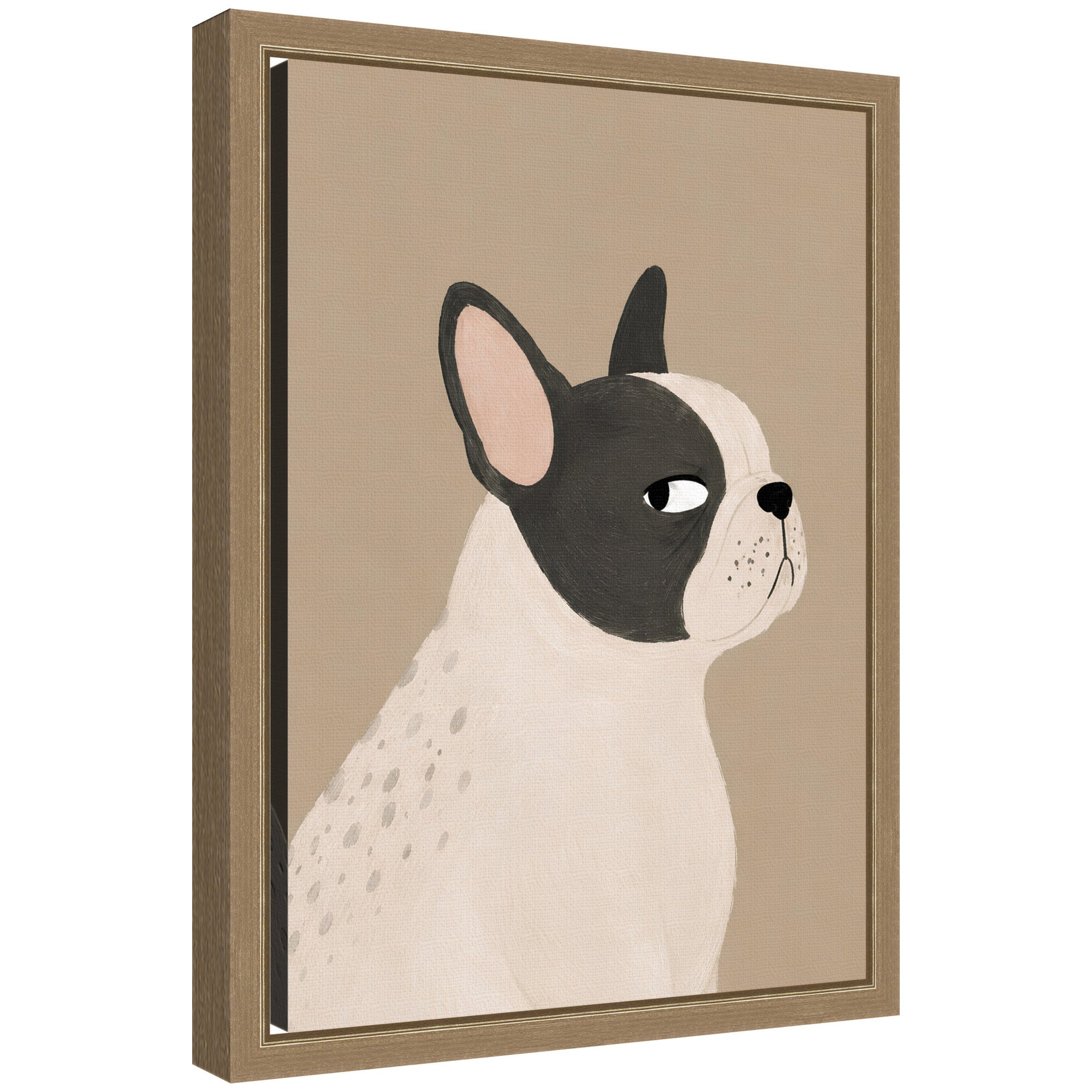 Framed Canvas 10x13 Sylvie Dark Gold 1