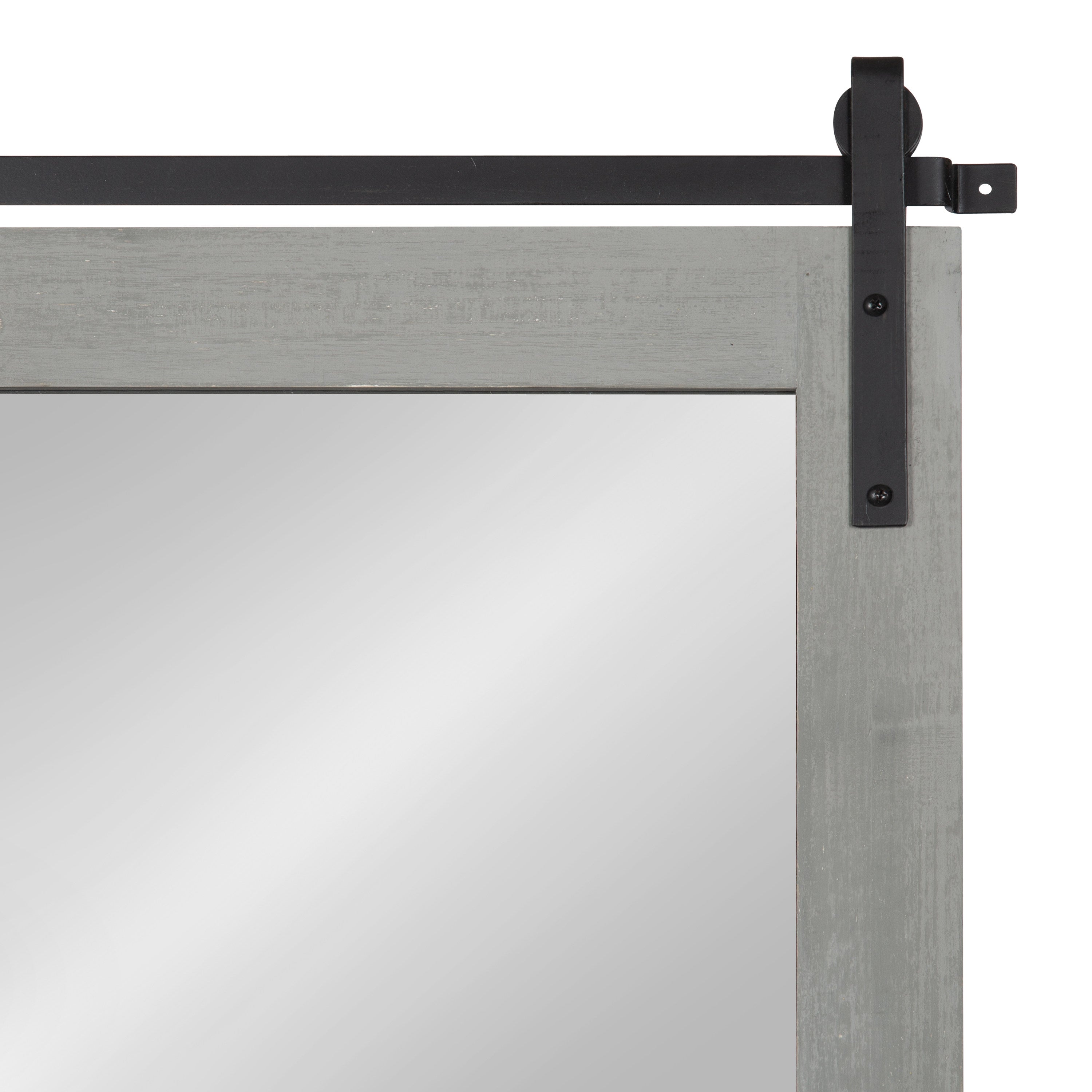 Rectangle Mirror Gray 24x38 3