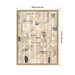 Mounted Canvas 26x34 Castellan Distressed White 2