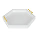 Single Tray White Gold 18x18 3