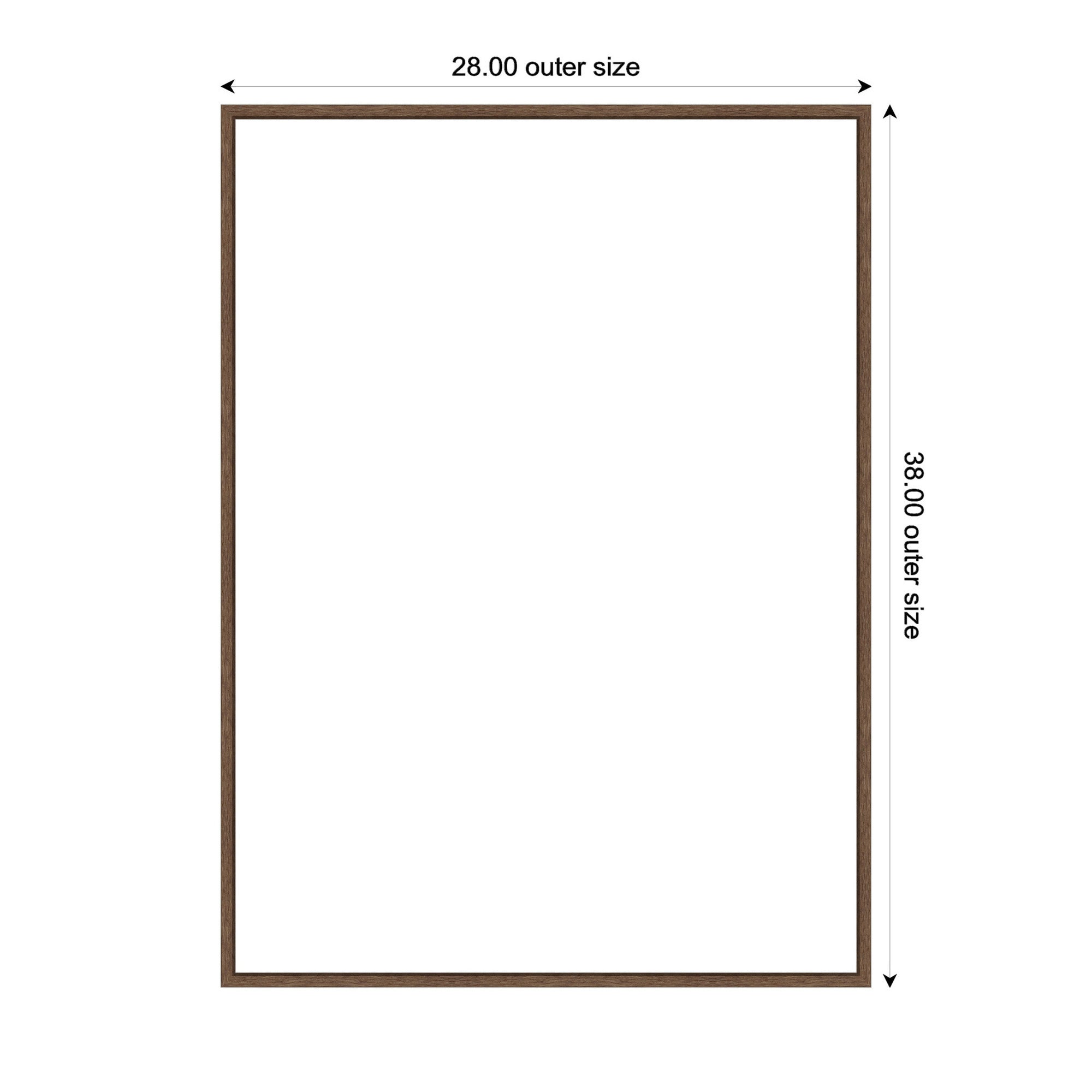 Art Set 2 Piece Set 28x38 Sylvie Walnut 2