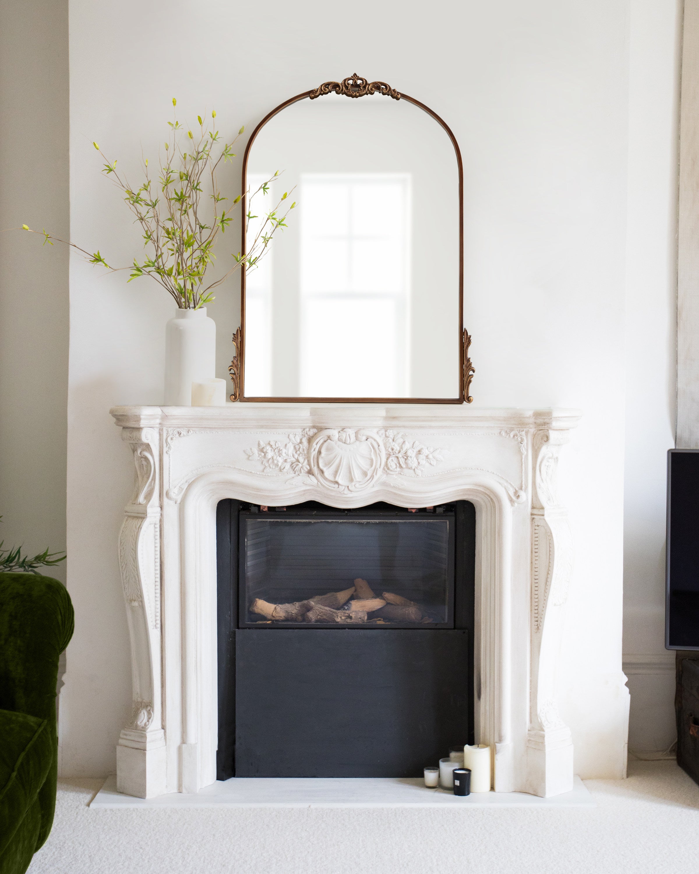 Arch Mirror Bronze 25x33 7