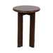 Side Table Dark Brown 14x14x20 5