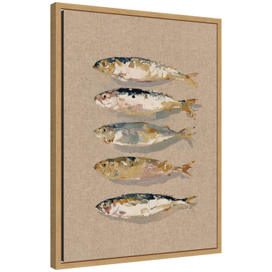 Framed Canvas Sylvie Natural 18x24 1