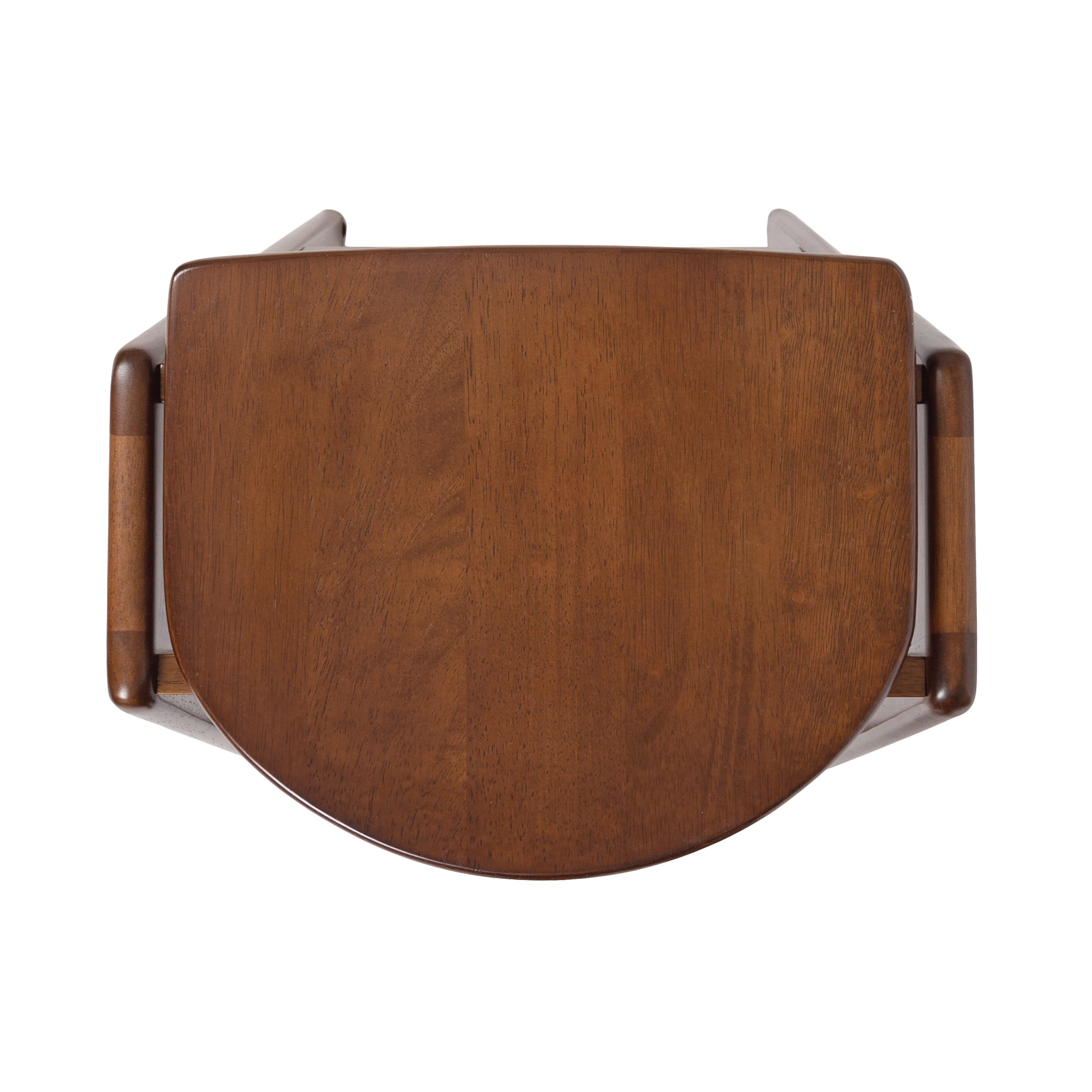 Bar Height Stool Walnut Brown 17x20x29 4