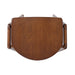 Bar Height Stool Walnut Brown 17x20x29 4