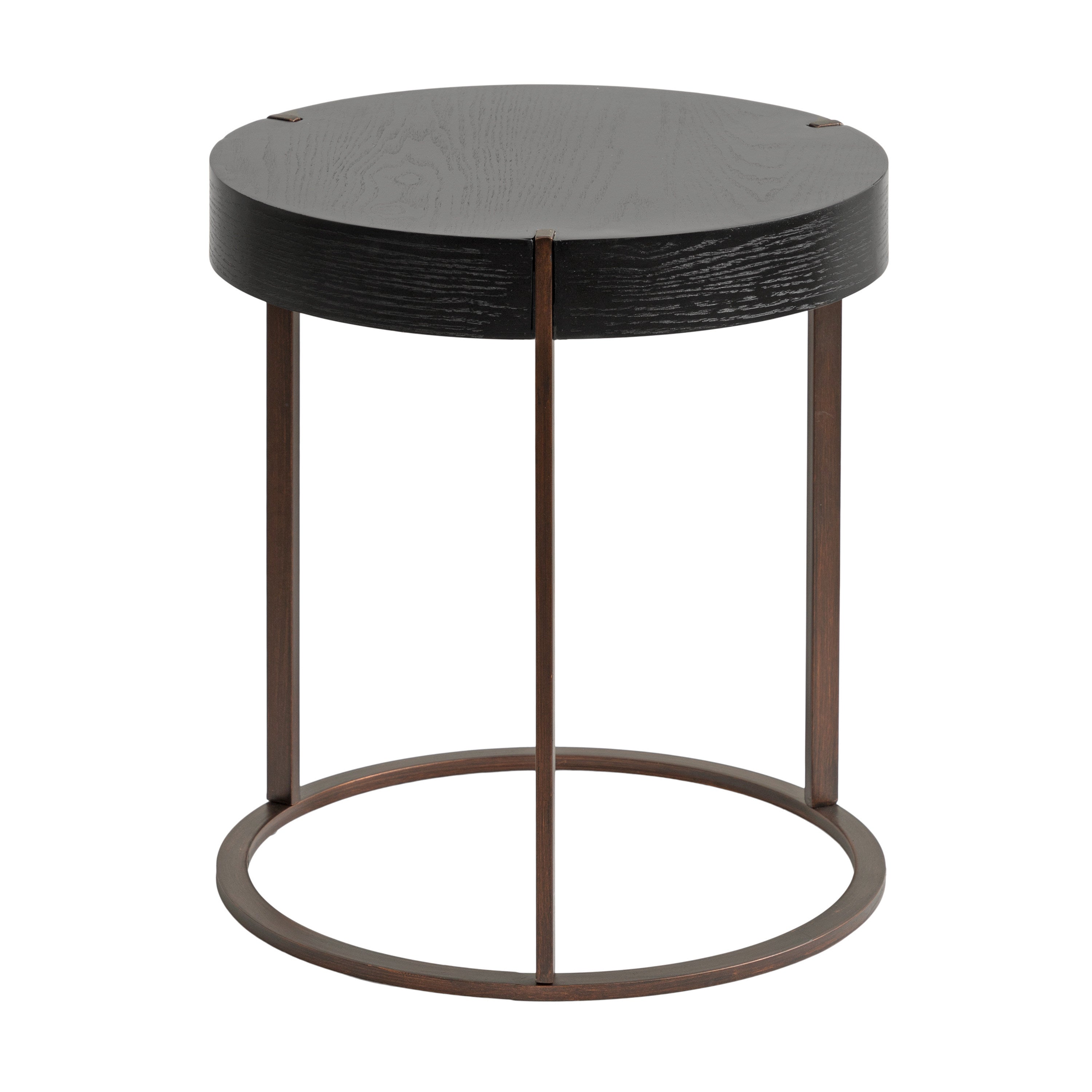 Rovin Side Table Wood and Metal
