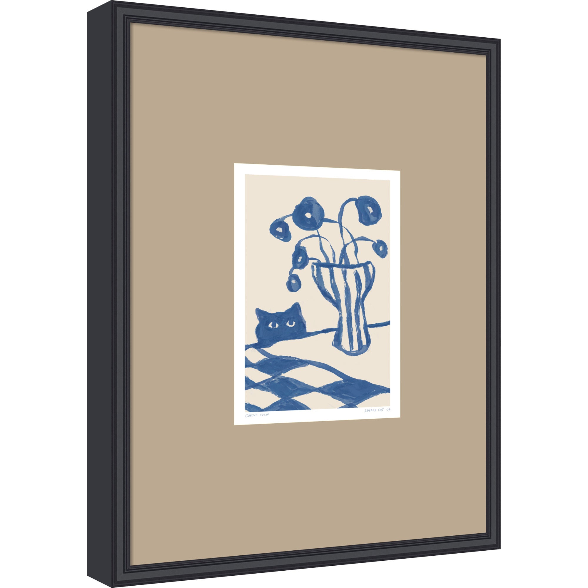Framed Art 17 x 21 Edith Black 1