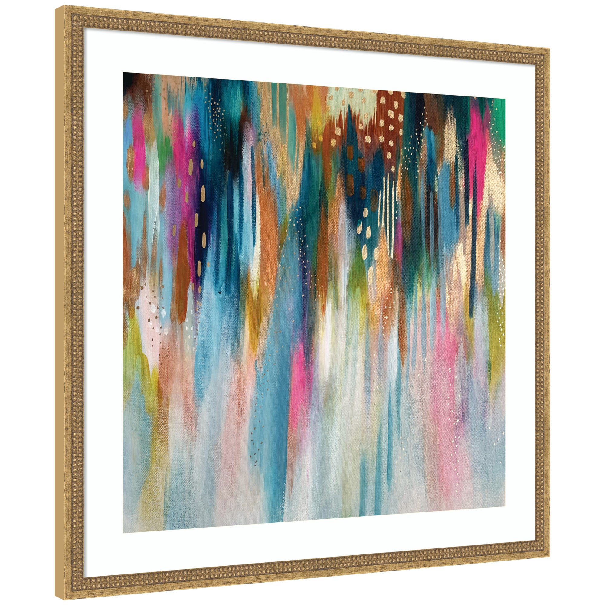 Framed Art 34x34 Castellan Gold 7