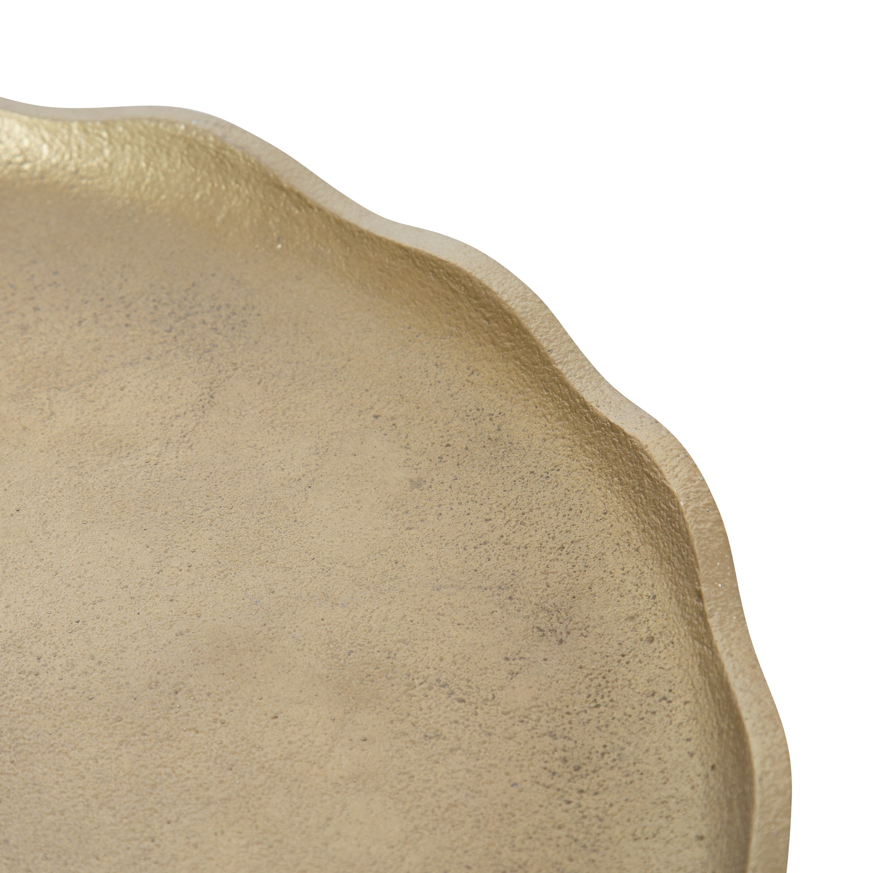 Serving Tray 16" Diameter Gold 3