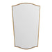 Scallop Mirror Gold 22x36 1