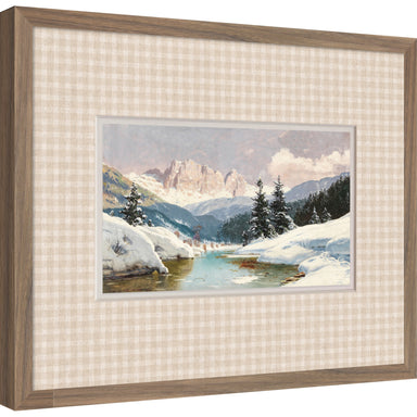 Framed Art Svelte Walnut 21x17 1