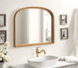 Arch Mirror Gold 34x28 6