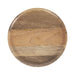 Side Table Natural Black 14x14x24 5
