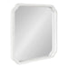 Scallop Mirror White 24x24 1