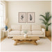 Art Set Sylvie Walnut 2 Piece Set 18x24 5