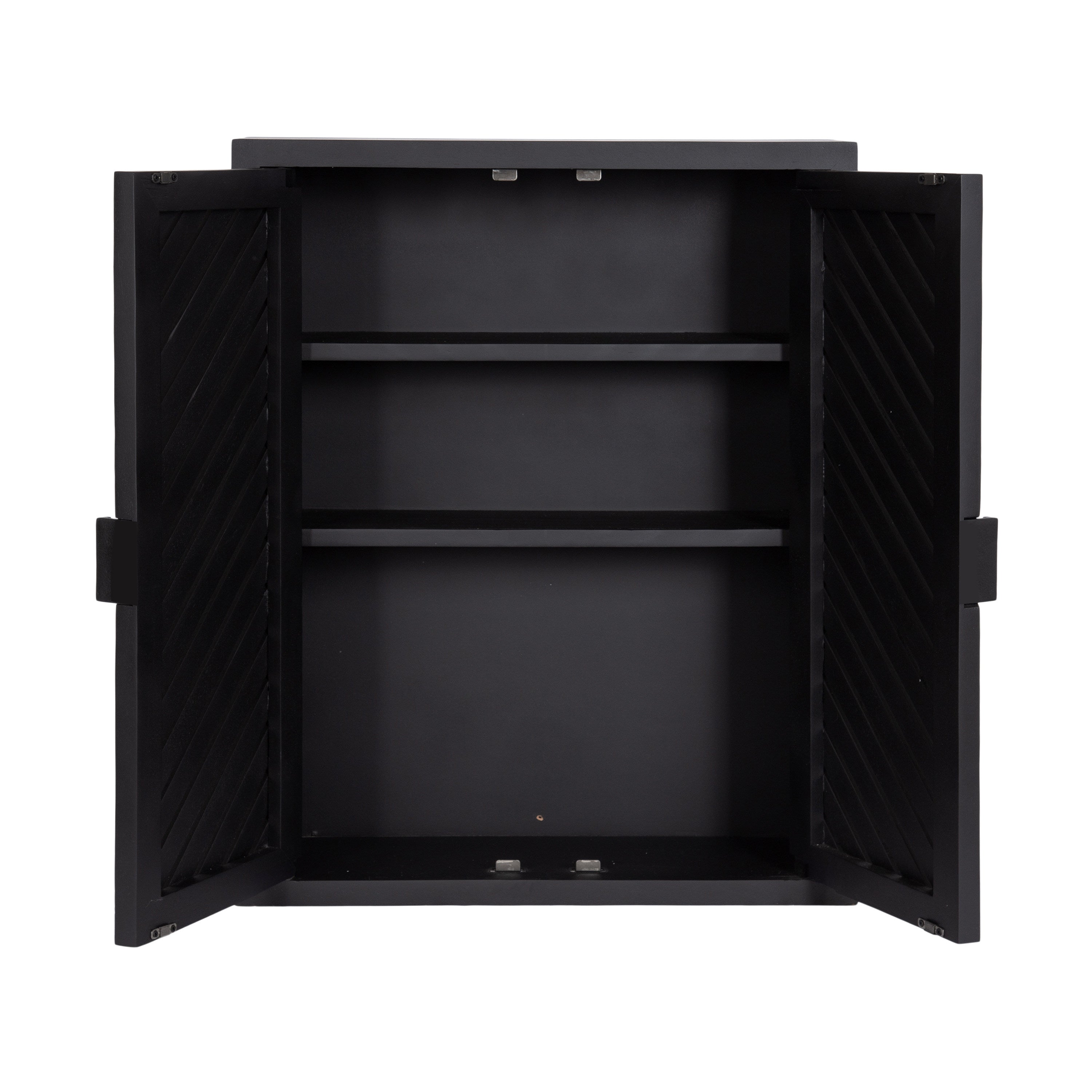 Cabinet Black 22x7x28 5
