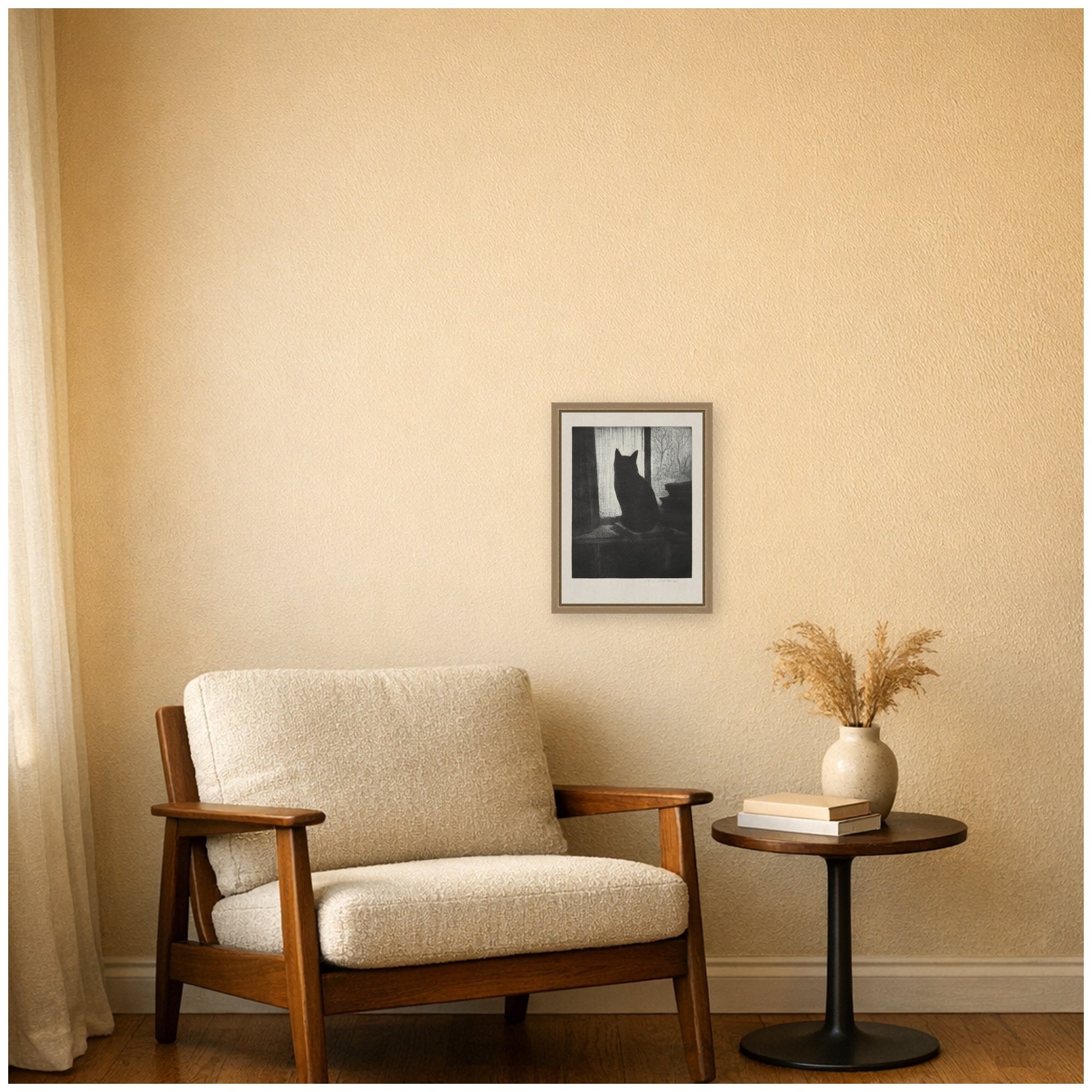 Framed Canvas 10x13 Sylvie Dark Gold 5