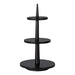 Serving Tray Black 12x12x23 1