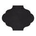 Scallop Mirror Black 18x24 4