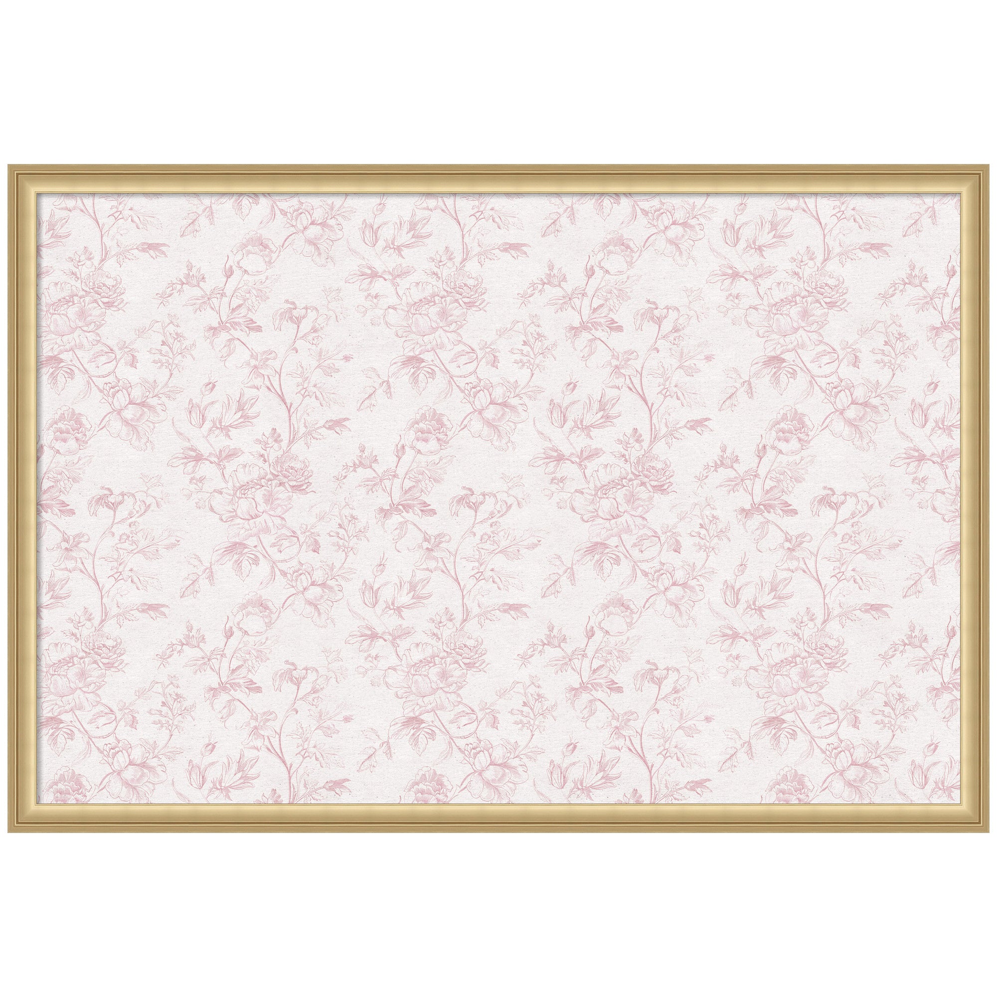 Pinboard 38x26 Florence Gold 1