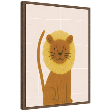 Framed Canvas 18x24 Sylvie Walnut 1