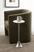 Side Table White Silver 10x10x23 7