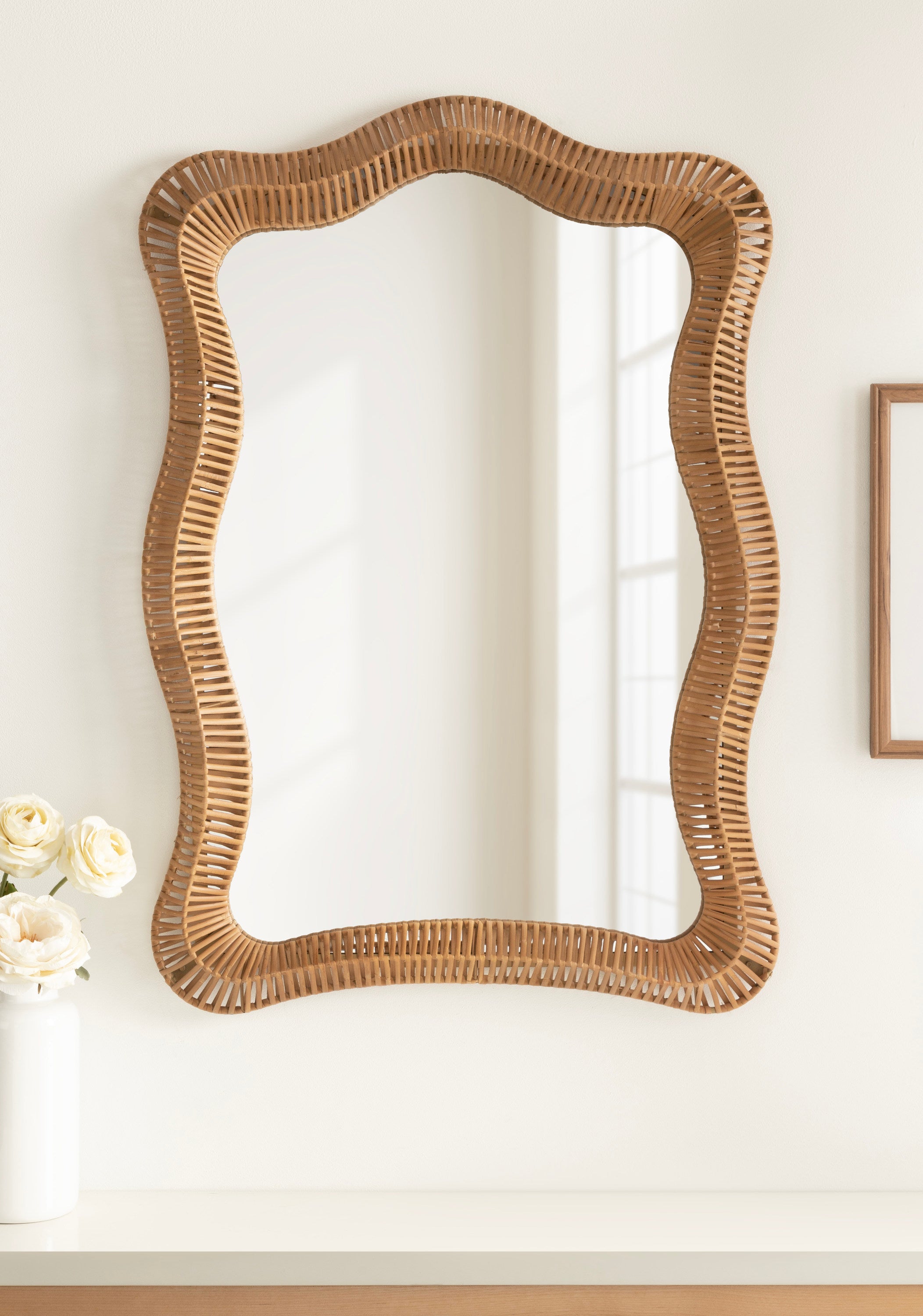 Rashana Rattan Wall Mirror