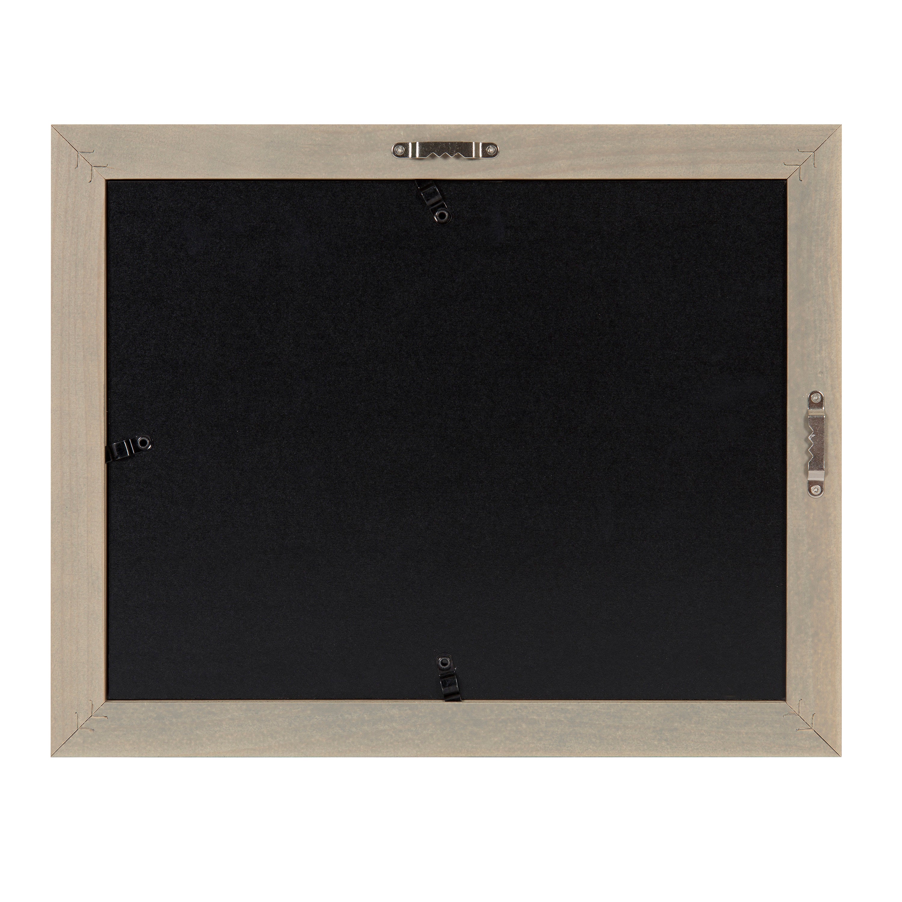 Document Frame Distressed Gray 8.5x11 5