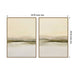 Framed Canvas Sylvie Dark Gold 2 Piece Set 28x38 2