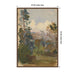 Framed Canvas 23x33 Sylvie Walnut 2