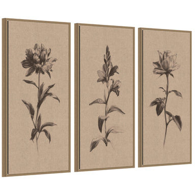 Art Set Sylvie Dark Gold 3 Piece Set 18x40 1