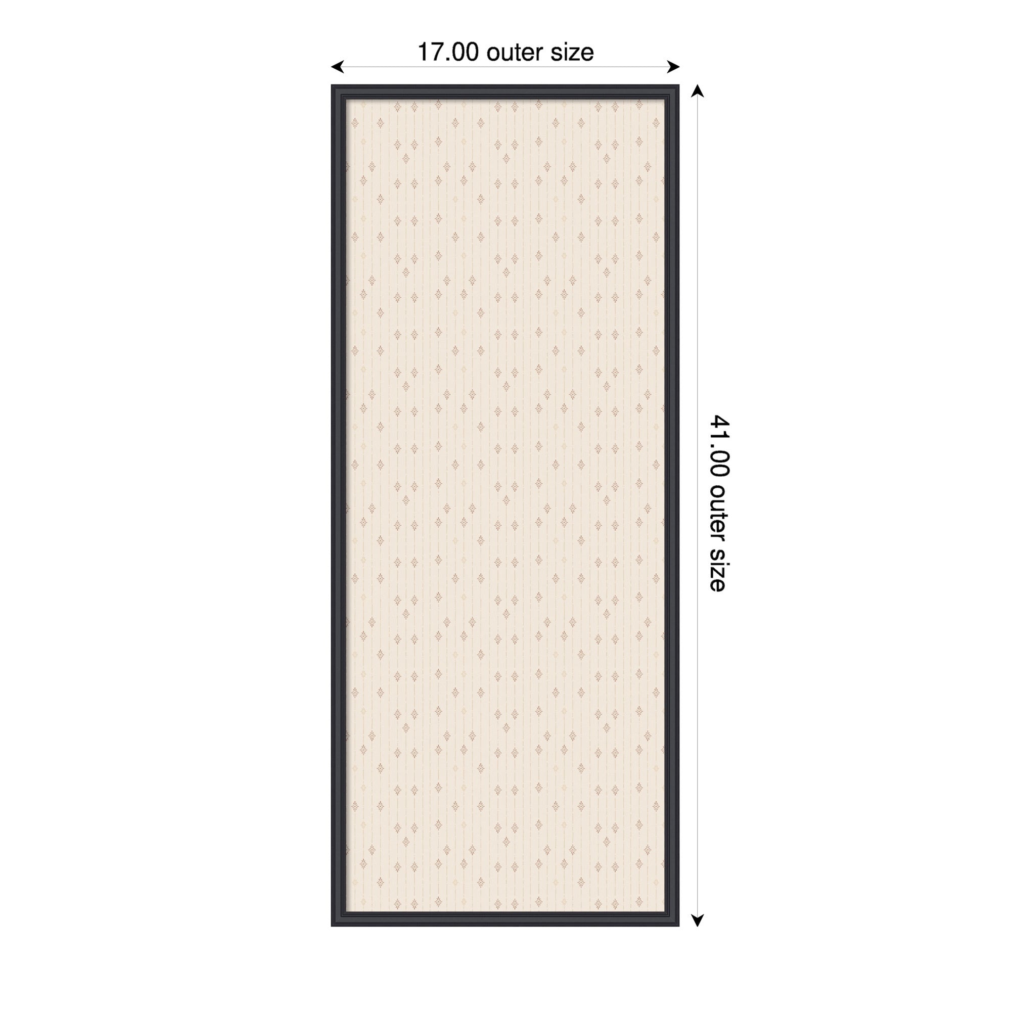 Pinboard 17x41 Edith Black 2