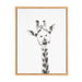 Framed Canvas Sylvie Natural 18x24 1