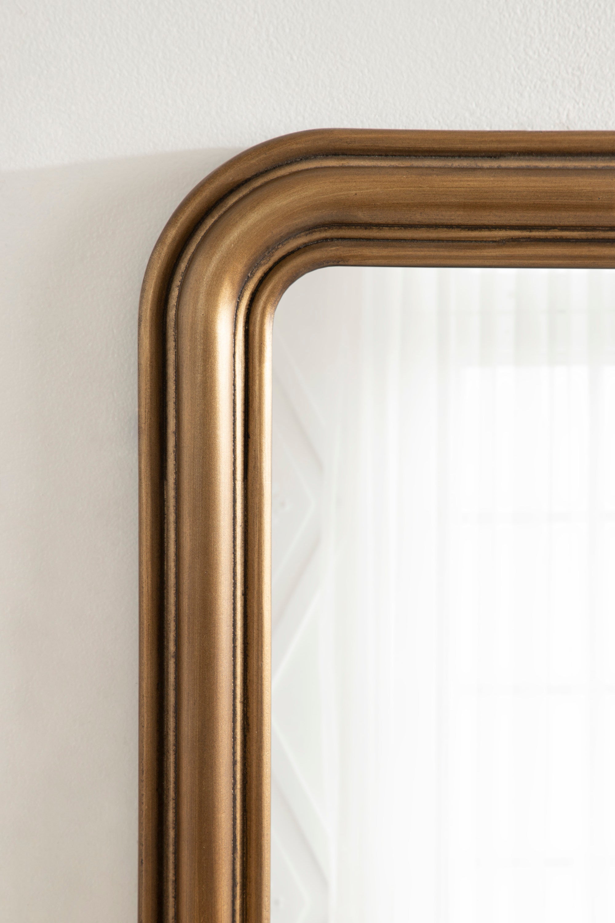 Arch Mirror 26x36 Gold 7