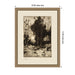 Framed Canvas 10x13 Sylvie Dark Gold 2