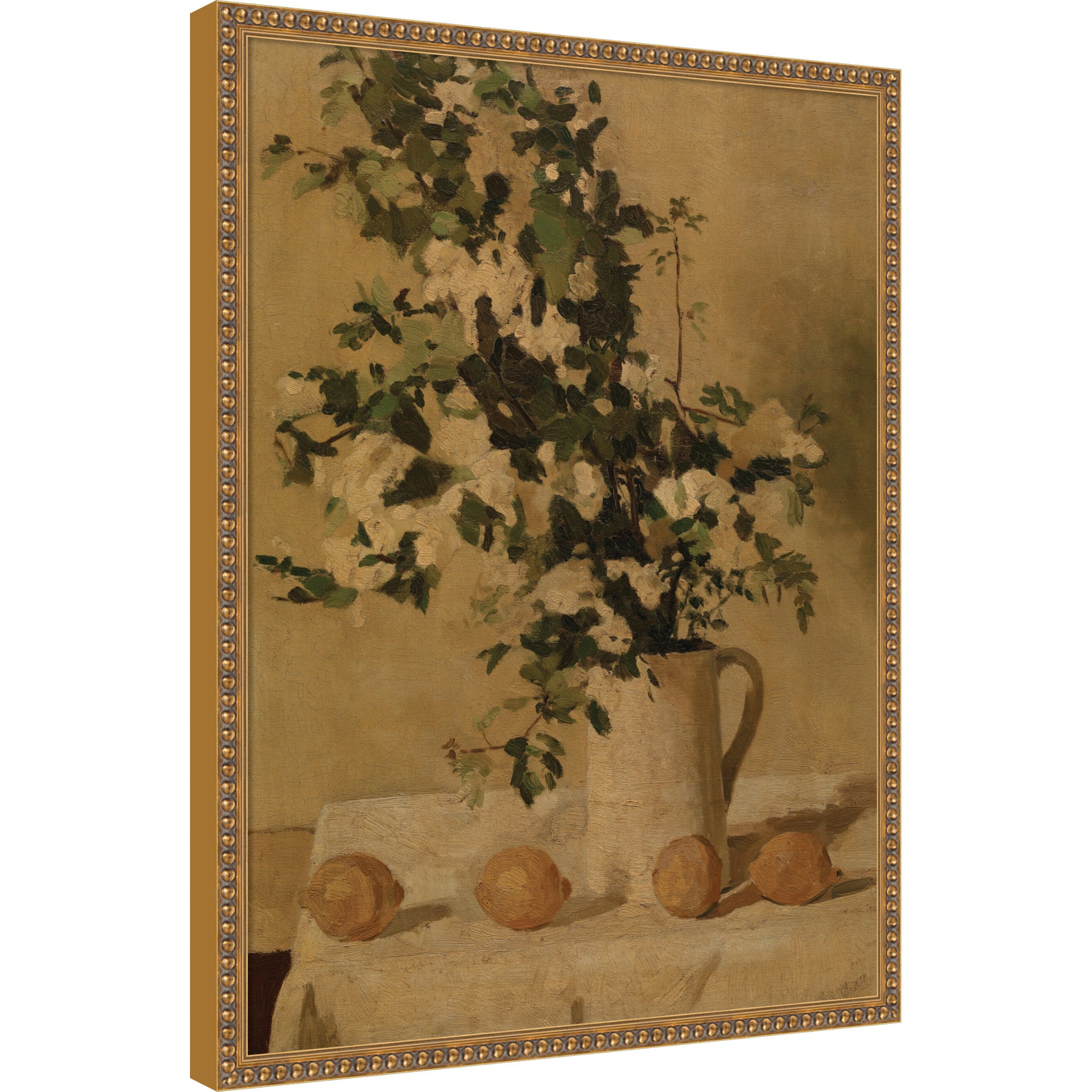 Mounted Canvas 19 x 25 Bradford Bead Gold 1