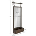 Functional Mirror Silver 18x39 6