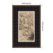 Framed Art 28x42 Florence Medium Brown 2
