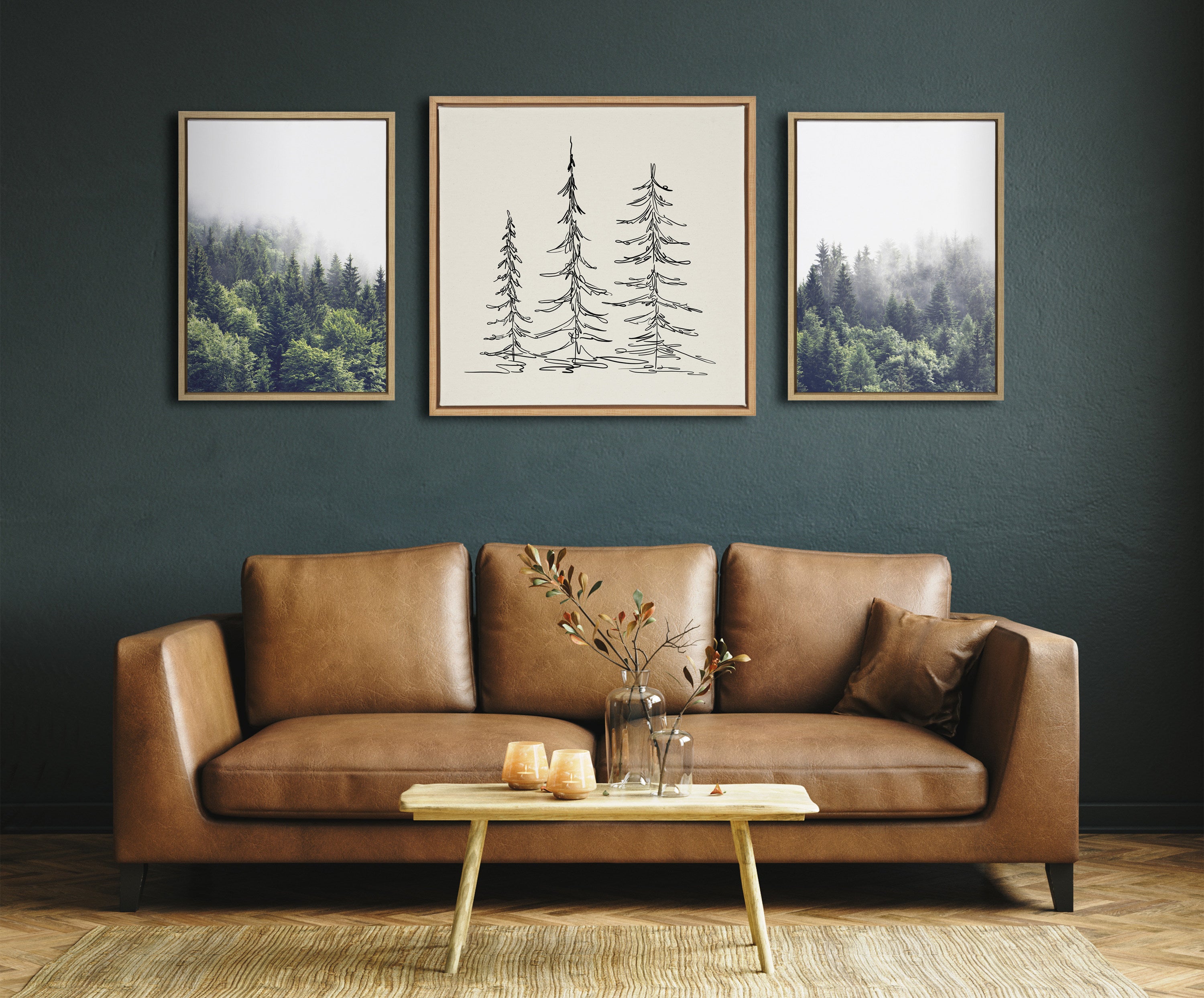 Art Set 2 Piece Set 18x24 Sylvie Natural 6