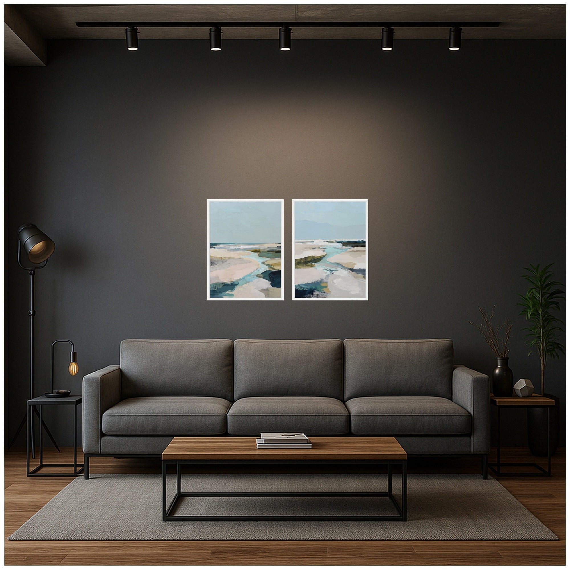 Art Set 2 Piece Set 18x24 Sylvie White 7